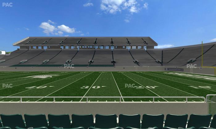 Spartan Stadium (Michigan) - Section Sideline Club 22 Seat View