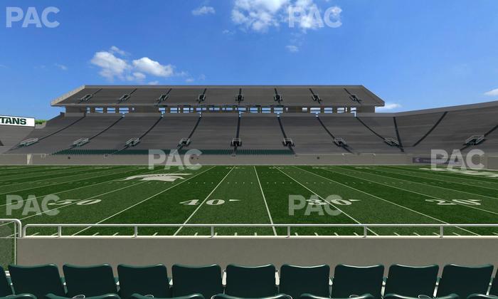 Spartan Stadium (Michigan) - Section Sideline Club 23 Seat View