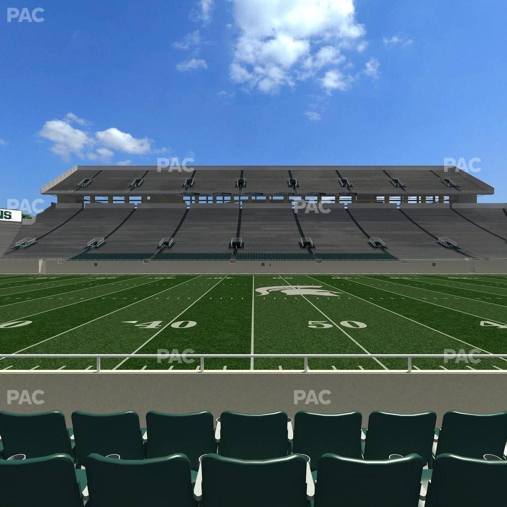 Spartan Stadium (Michigan) - Section Sideline Club 24 Seat View