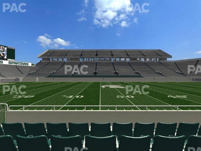 Spartan Stadium (Michigan) - Section Sideline Club 24 Seat View