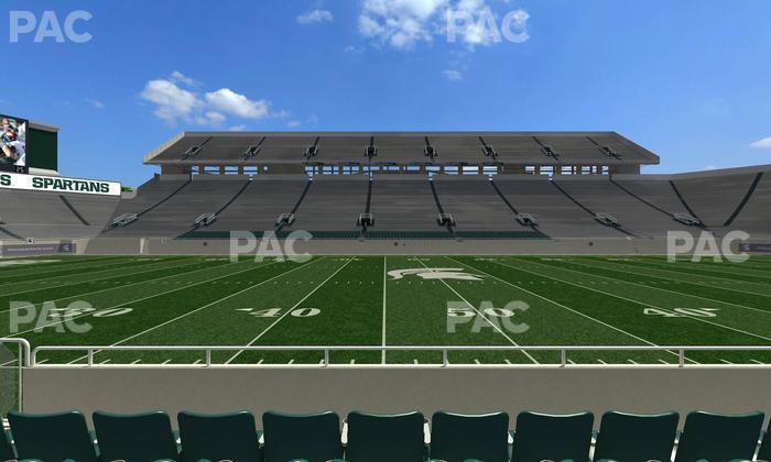 Spartan Stadium (Michigan) - Section Sideline Club 24 Seat View