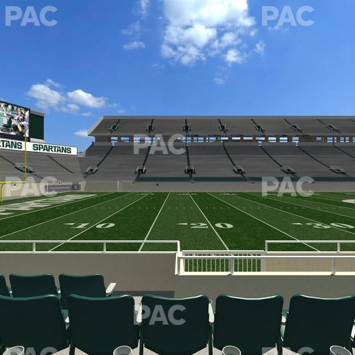 Spartan Stadium (Michigan) - Section Sideline Club 25 Seat View