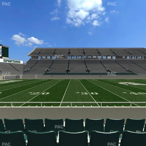 Spartan Stadium (Michigan) - Section Sideline Club 25 Seat View