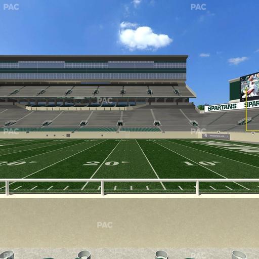 Spartan Stadium (Michigan) - Section Sideline Club 7 Seat View