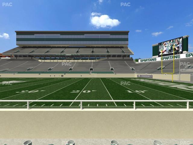 Spartan Stadium (Michigan) - Section Sideline Club 7 Seat View