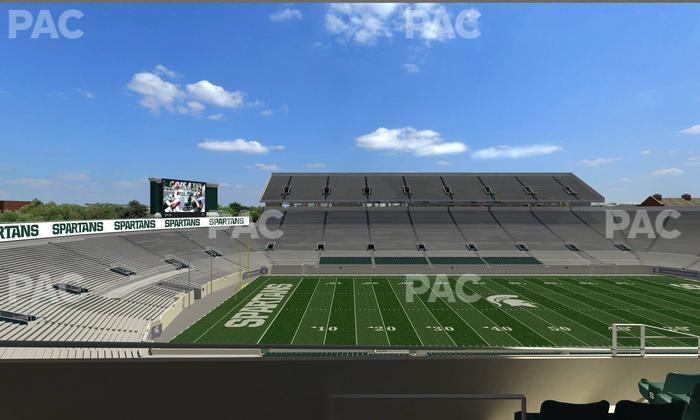 Spartan Stadium (Michigan) - Section Spartan Club 10 Seat View