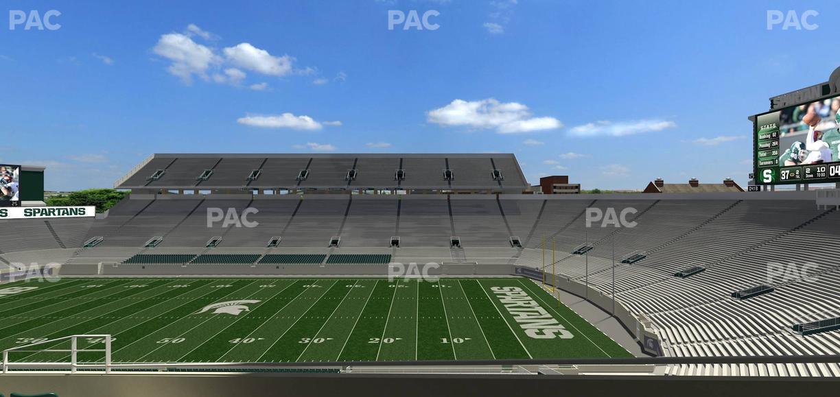 Spartan Stadium (Michigan) - Section Spartan Club 2 Seat View