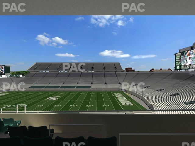 Spartan Stadium (Michigan) - Section Spartan Club 2 Seat View