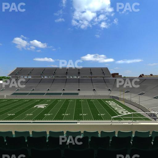 Spartan Stadium (Michigan) - Section Spartan Club 3 Seat View