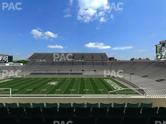 Spartan Stadium (Michigan) - Section Spartan Club 3 Seat View