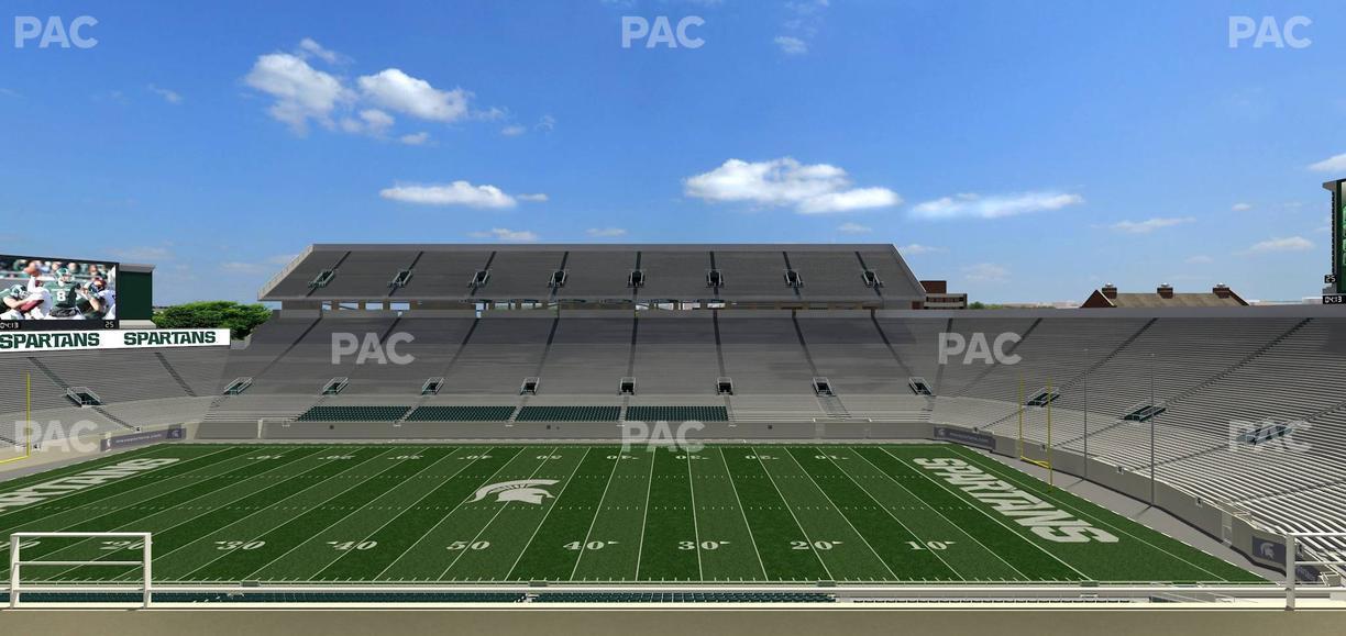 Spartan Stadium (Michigan) - Section Spartan Club 4 Seat View