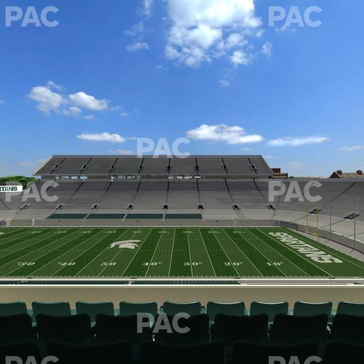 Spartan Stadium (Michigan) - Section Spartan Club 4 Seat View