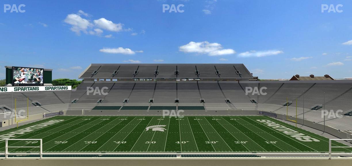 Spartan Stadium (Michigan) - Section Spartan Club 5 Seat View