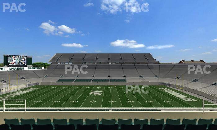 Spartan Stadium (Michigan) - Section Spartan Club 5 Seat View