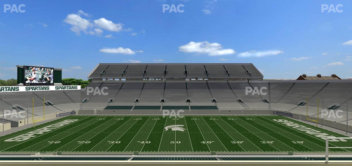 Spartan Stadium (Michigan) - Section Spartan Club 6 Seat View