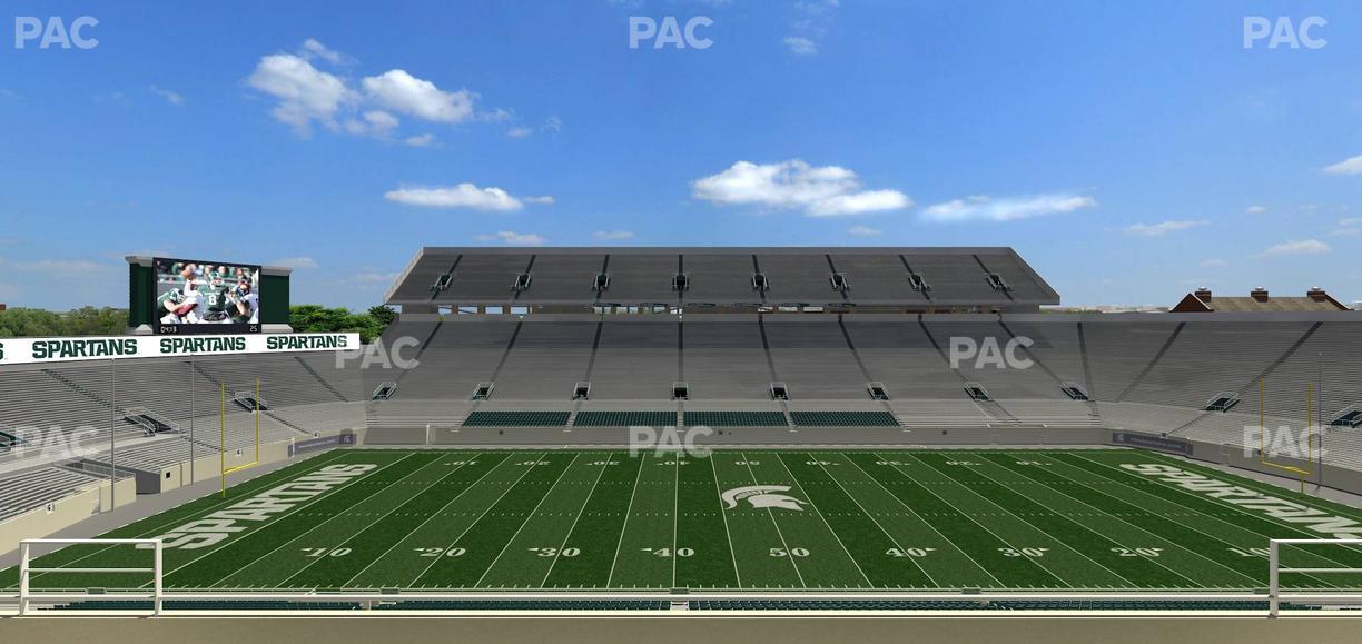 Spartan Stadium (Michigan) - Section Spartan Club 7 Seat View