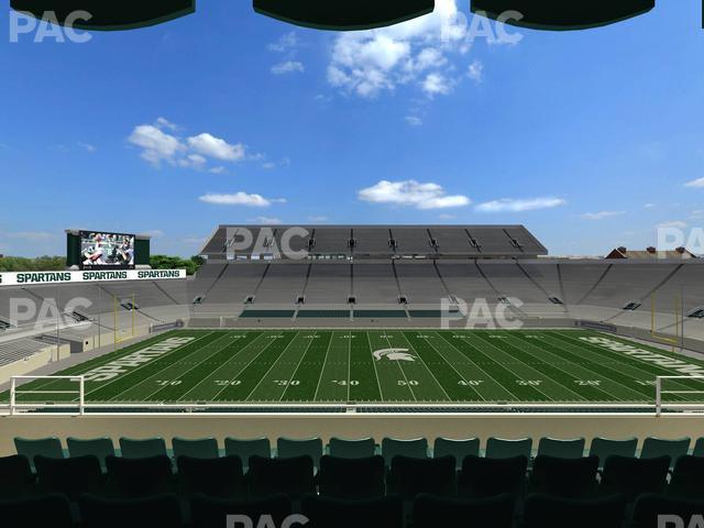 Spartan Stadium (Michigan) - Section Spartan Club 7 Seat View