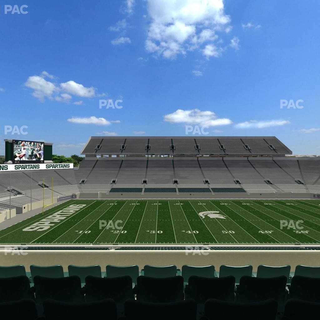 Spartan Stadium (Michigan) - Section Spartan Club 8 Seat View