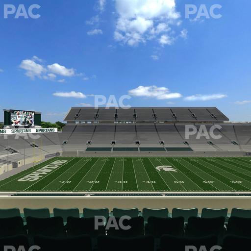 Spartan Stadium (Michigan) - Section Spartan Club 8 Seat View