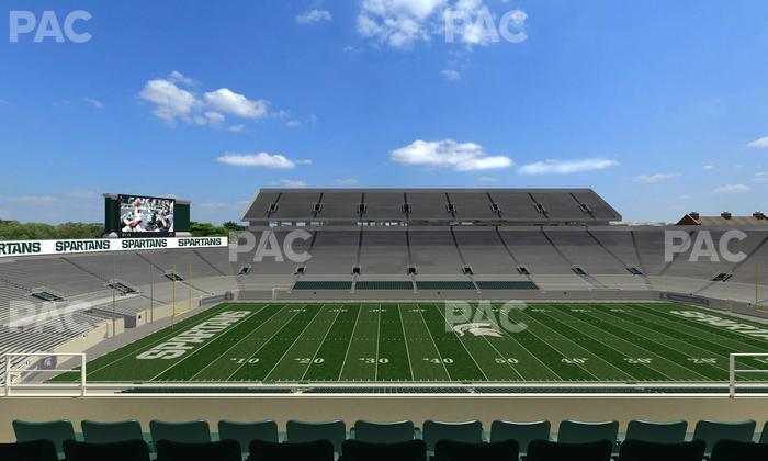 Spartan Stadium (Michigan) - Section Spartan Club 8 Seat View