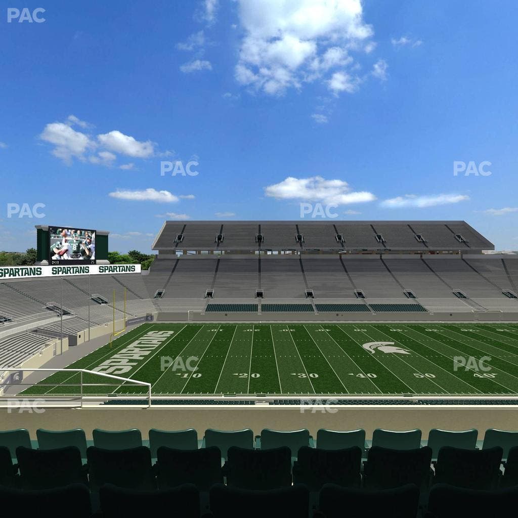 Spartan Stadium (Michigan) - Section Spartan Club 9 Seat View