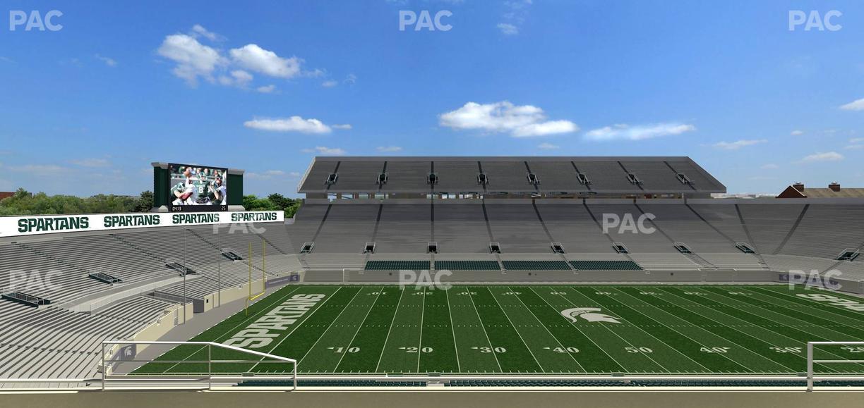 Spartan Stadium (Michigan) - Section Spartan Club 9 Seat View