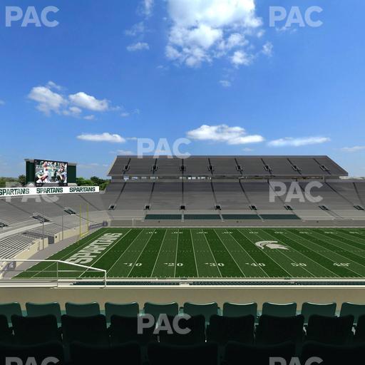 Spartan Stadium (Michigan) - Section Spartan Club 9 Seat View