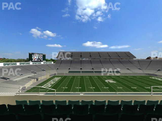 Spartan Stadium (Michigan) - Section Spartan Club 9 Seat View
