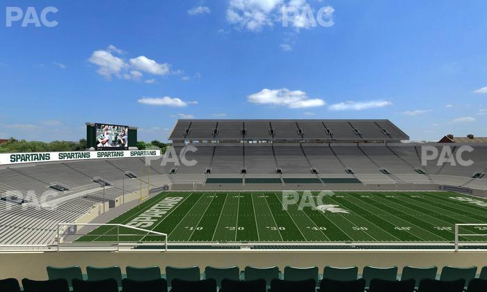 Spartan Stadium (Michigan) - Section Spartan Club 9 Seat View