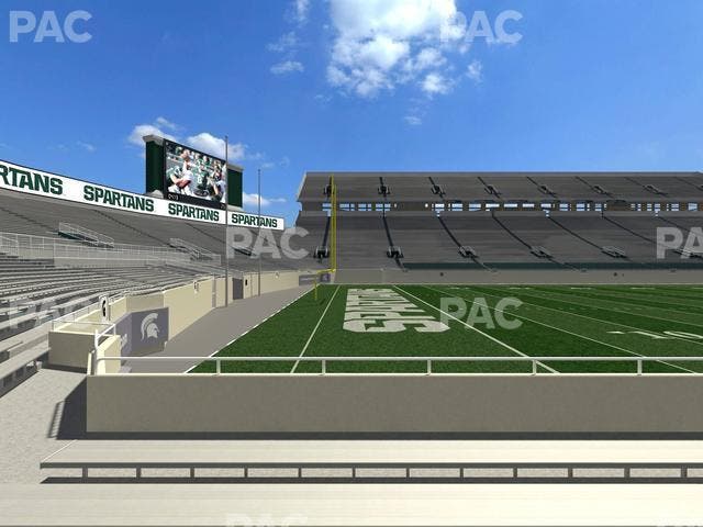 Spartan Stadium (Michigan) - Section Touchdown Club 27 Seat View