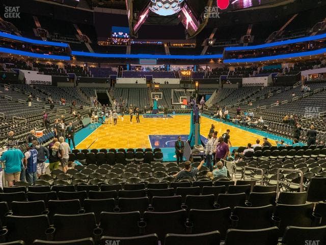 Spectrum Center - Charlotte - Section 101 Seat View Spectrum Center - Charlotte - Section 101 Seat View