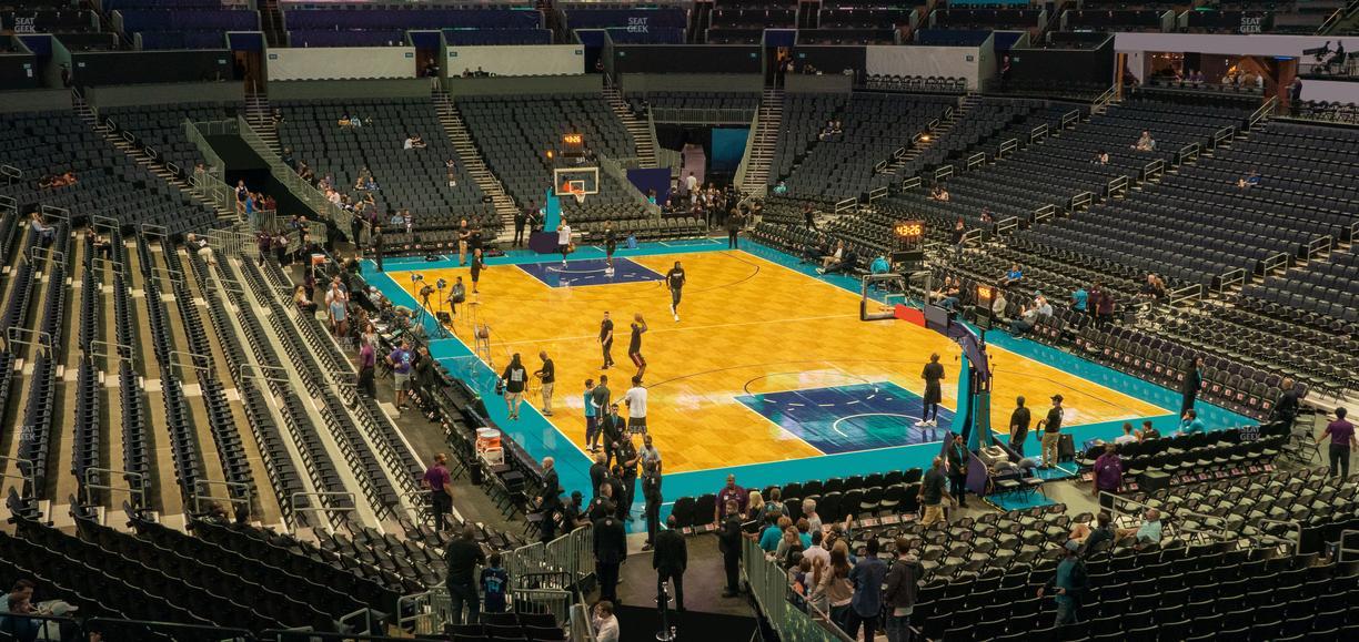 Spectrum Center - Charlotte - Section 102 Seat View