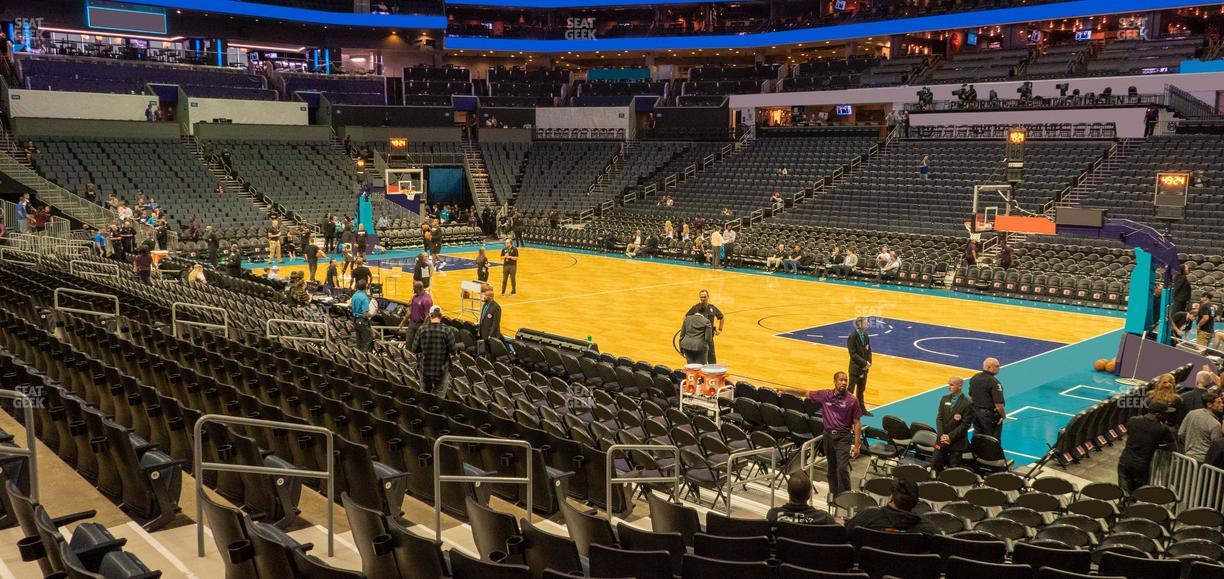 Spectrum Center - Charlotte - Section 103 Seat View