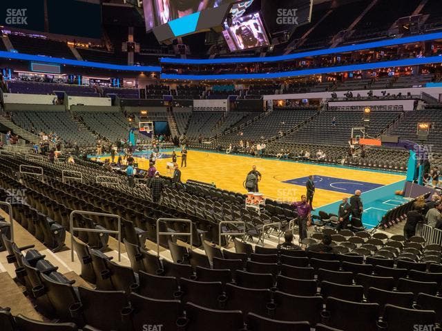 Spectrum Center - Charlotte - Section 103 Seat View Spectrum Center - Charlotte - Section 103 Seat View