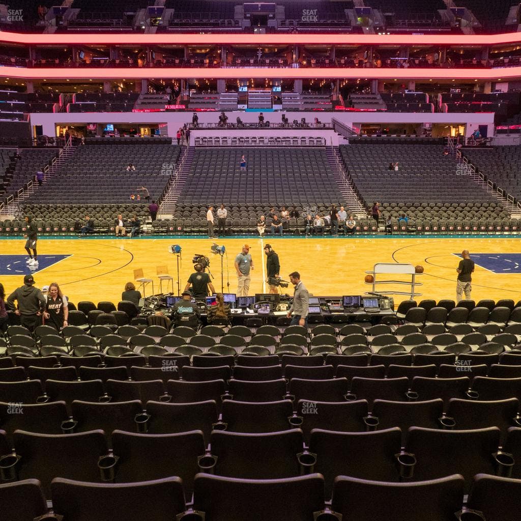 Spectrum Center - Charlotte - Section 105 Seat View