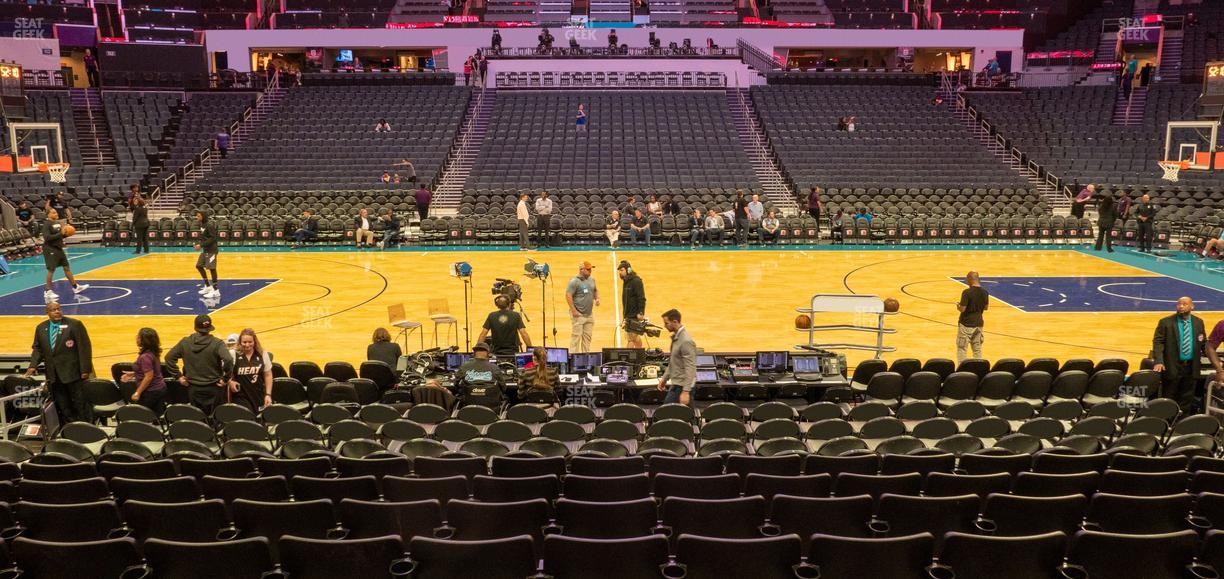 Spectrum Center - Charlotte - Section 105 Seat View