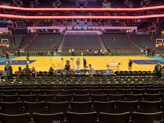 Spectrum Center - Charlotte - Section 105 Seat View Spectrum Center - Charlotte - Section 105 Seat View