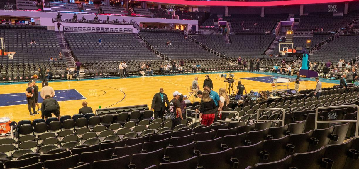 Spectrum Center - Charlotte - Section 106 Seat View