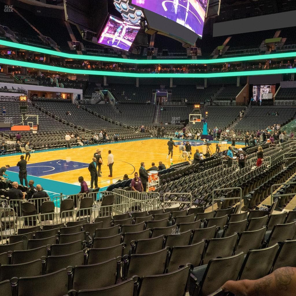 Spectrum Center - Charlotte - Section 107 Seat View