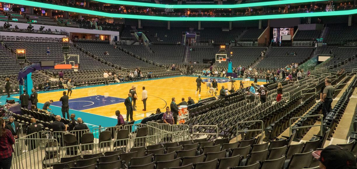 Spectrum Center - Charlotte - Section 107 Seat View