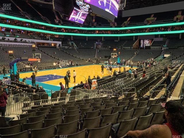 Spectrum Center - Charlotte - Section 107 Seat View Spectrum Center - Charlotte - Section 107 Seat View