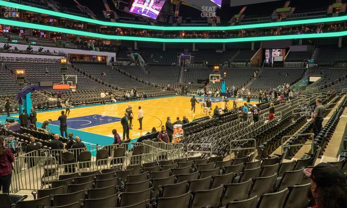 Spectrum Center - Charlotte - Section 107 Seat View
