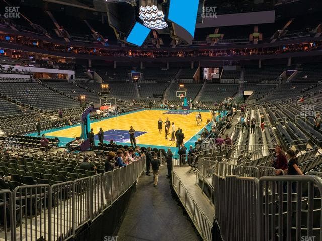 Spectrum Center - Charlotte - Section 108 Seat View Spectrum Center - Charlotte - Section 108 Seat View