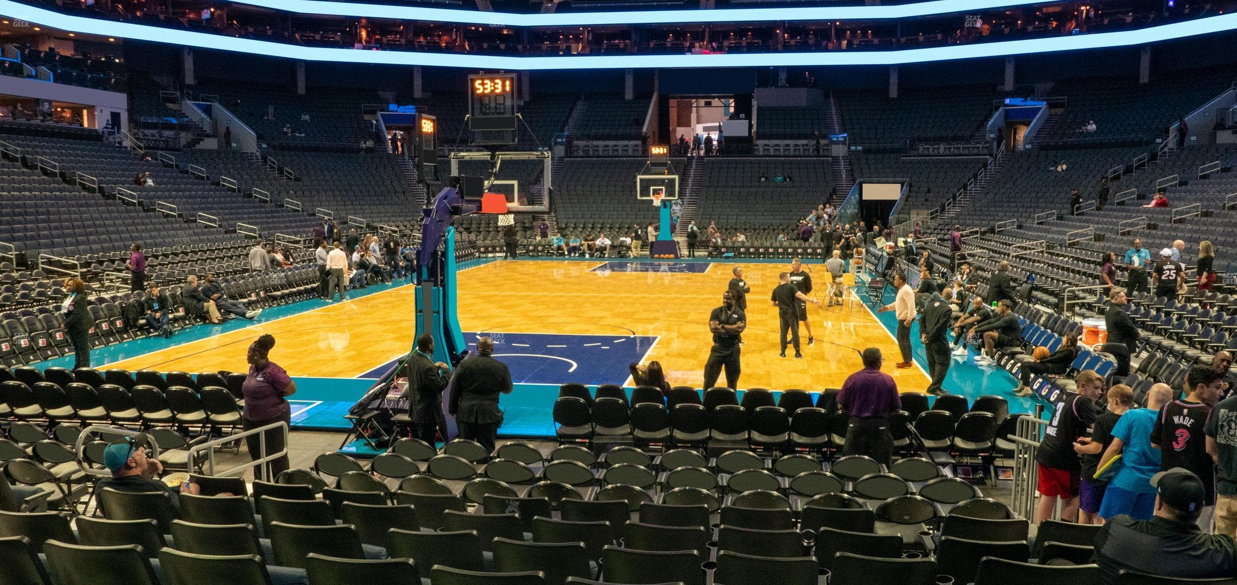Spectrum Center - Charlotte - Section 109 Seat View