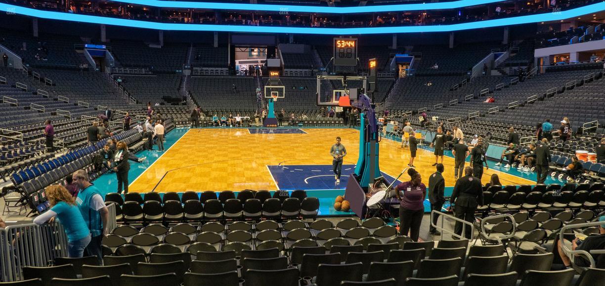 Spectrum Center - Charlotte - Section 110 Seat View