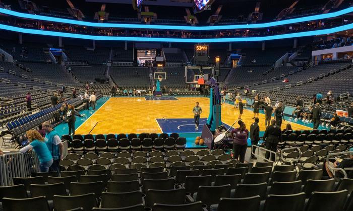 Spectrum Center - Charlotte - Section 110 Seat View