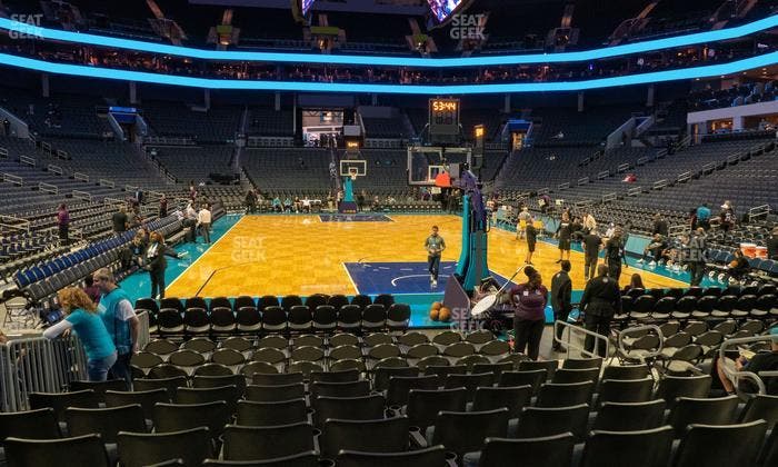 Spectrum Center - Charlotte - Section 110 Seat View
