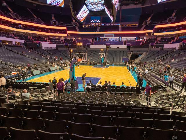 Spectrum Center - Charlotte - Section 117 Seat View
