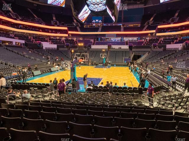 Spectrum Center - Charlotte - Section 117 Seat View Spectrum Center - Charlotte - Section 117 Seat View
