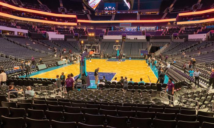 Spectrum Center - Charlotte - Section 117 Seat View